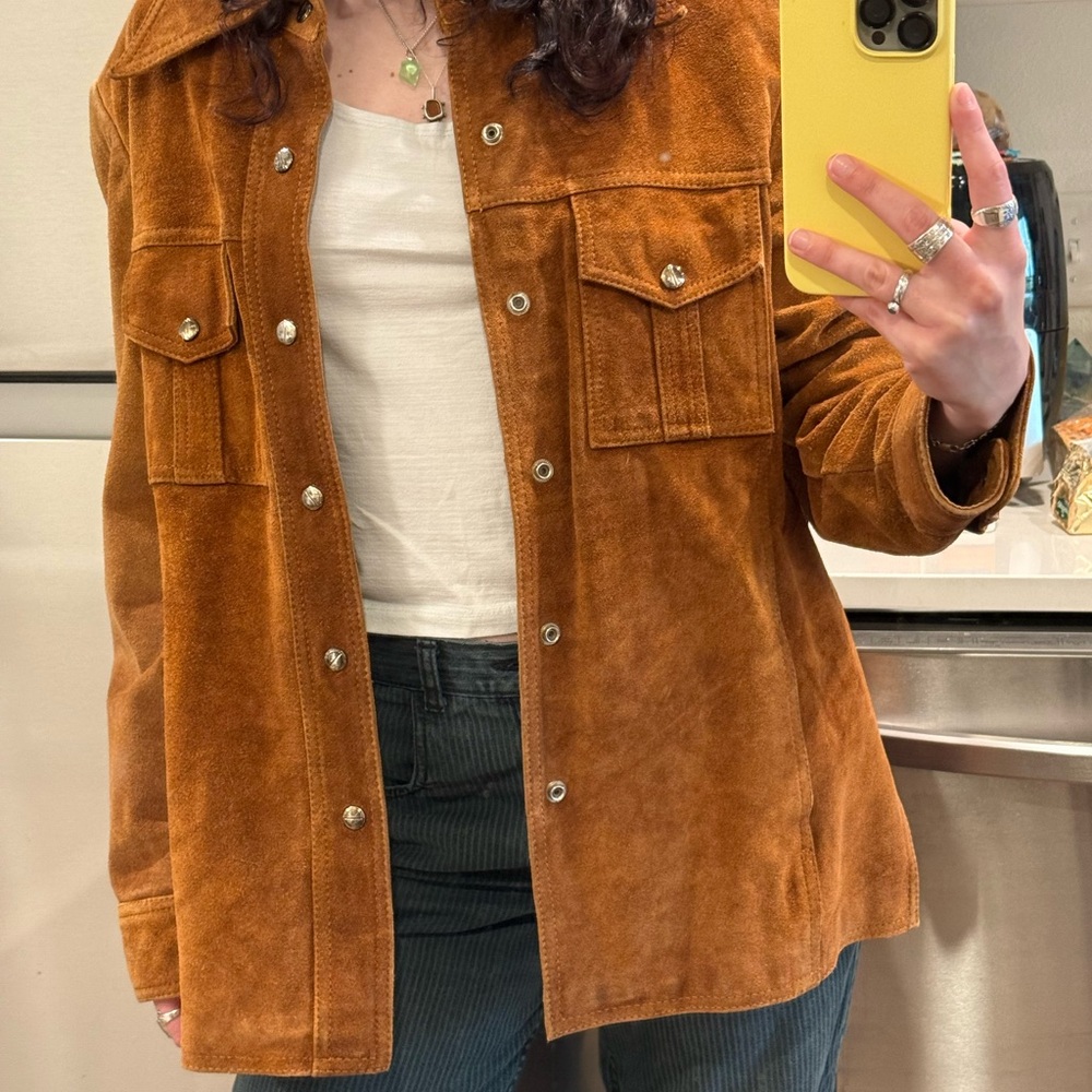 Women's Tan Corduroy Jacket